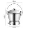 Chamber Bucket with Lid Handle Night Urine Bucket Bedpan Urinal Night Urine Jug for Female Male Child Women Men Home Use Bedroom 6