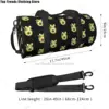Funny Avocado Cat Gym Bag Animal Travel Training Sports Bags Men Pattern with Shoes Vintage Fitness Bag Outdoor Handbags 2