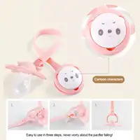 Baby Pacifier Box Pacifier Clip PP Plastic Soother Container Holder Box Travel Storage Case Holder Pacifier Storage Nipple Case 2