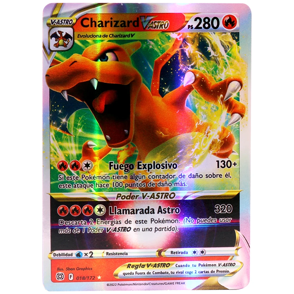 Pokemon Cards Spanish Shining Cartas Pokemon Espanol Game TAG TEAM VMAX GX  V Battle Carte Trading Children Collection Toy Gifts - AliExpress