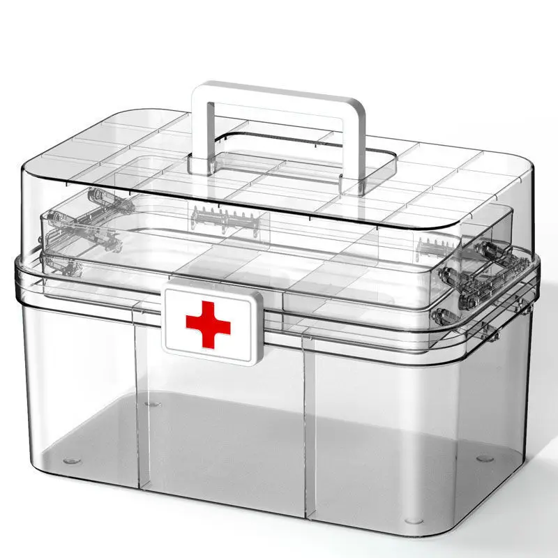 Home Medicine Box Large Capacity Medical First Aid Box Medical Multi-layer