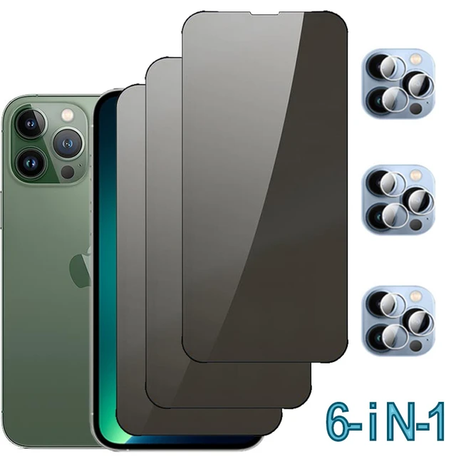 2 x Verre trempé 3D Vitre Protection écran Privé Private Anti espion Pour Iphone  XR