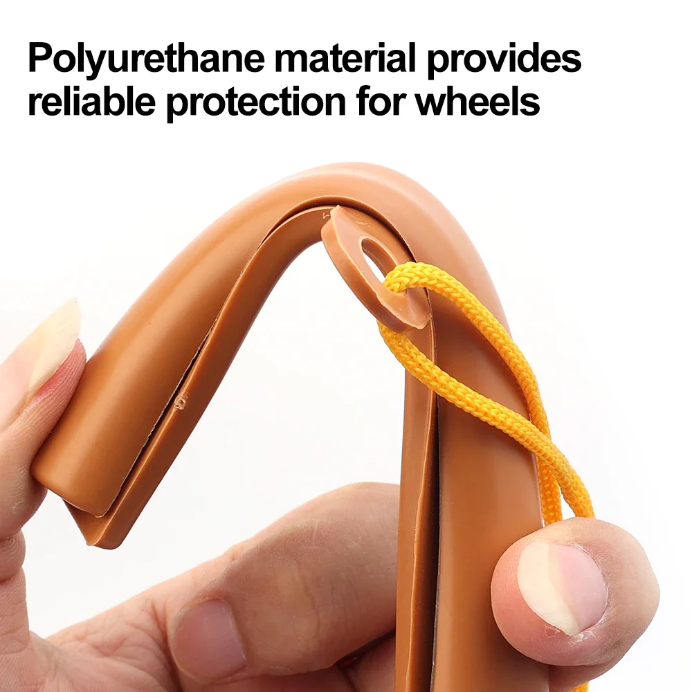 Car Wheel Protector Pry Tire Auxiliary Accessories Auto Tyre Hub Steel Ring Scratch Resistant Protective Pad Tire Repair Tools