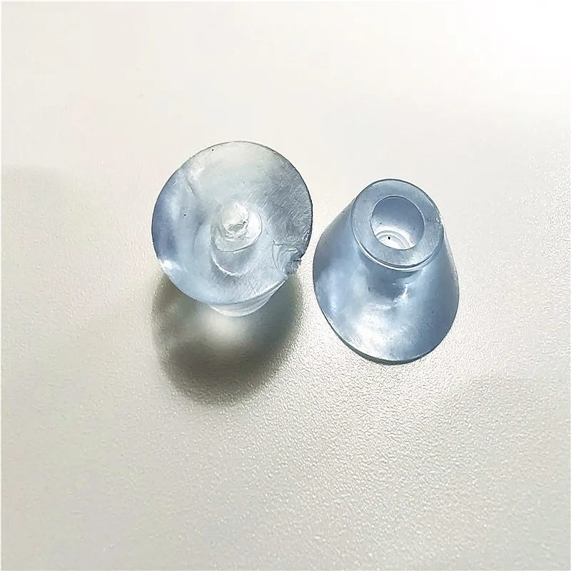 Clear Round Rubber Foot Pad diameter 15mm 17mm 19mm 27mm for Table Chair Non-slip 12PCS to 100PCS chair leg pads