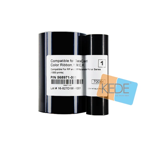 

Совместимая карта данных 568971-001 переводная лента YMCK 1000, принты для принтера SR200 SR300 RP90