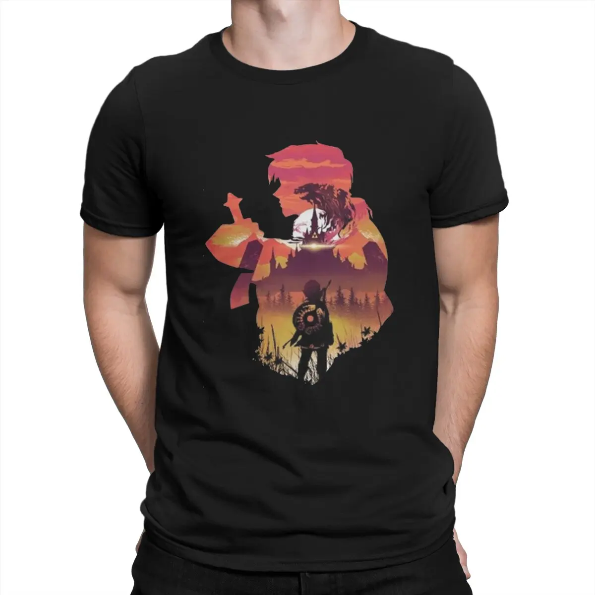 thumbnail image 1 of Camiseta única de Tears Of The Kingdom, Z-Zelda Leisure, para adultos, 1 of 7
