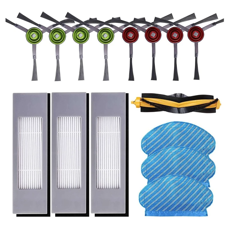 

Лучшие предложения, 30 шт., запасные части, Аксессуары Для Ecovacs Deebot OZMO 920 950 Yeedi 2, аксессуары для пылесоса, Hepa фильтр, швабра