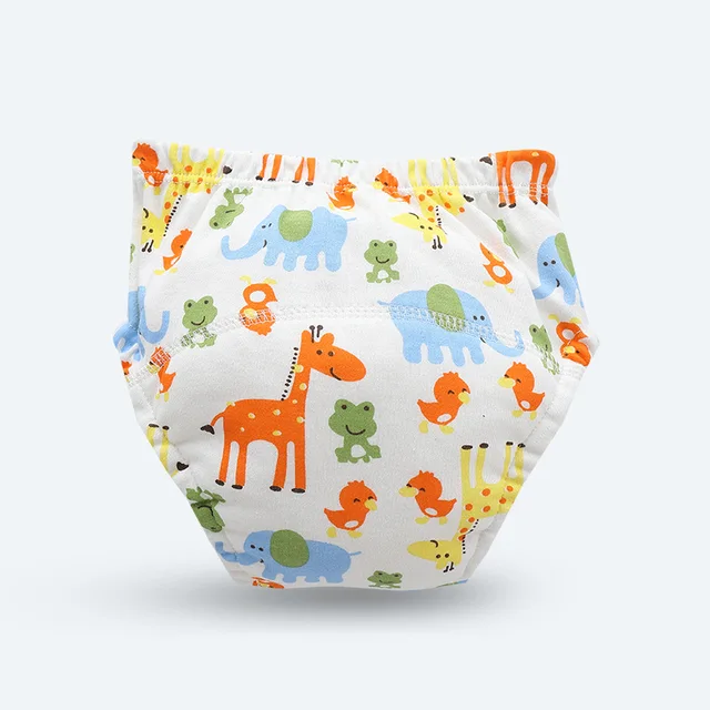 Baby Training Pants Nowborn Bebé Cloth Diaper Reusable Washable Cotton Elastic Waist Cloth Diapers Nappies Underwear - Image 4