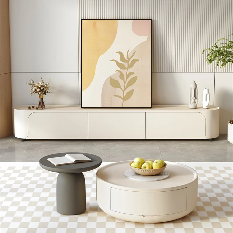 Modern Tv Stand Mobile Luxury White Display Media Samsung 50 Pollici Meuble Television Tavolo Economico Meuble Television Furniture