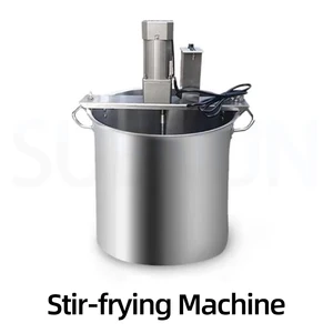 Automatic Hot Pot Frying Machine Small Mixer Jam Boiling Sauce Machine Chili Sauce Deep Frying Filling And Stir Frying Machine