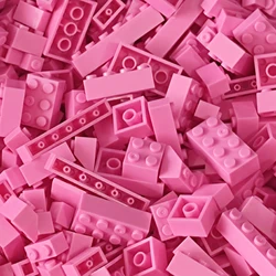 Building Blocks Set - Color-Sorted Classic Bricks - 250g-240pcs (Pink)