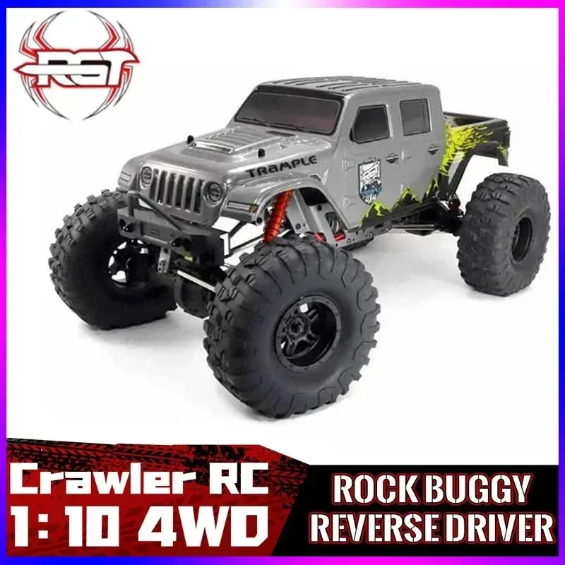 

Rgt 18100 Trample 1:10 1/10 2.4g 4wd Crawler Electric Off-road Vehicle All Terrain Rc Model Car Rtr Grey Blue Green Ex18100