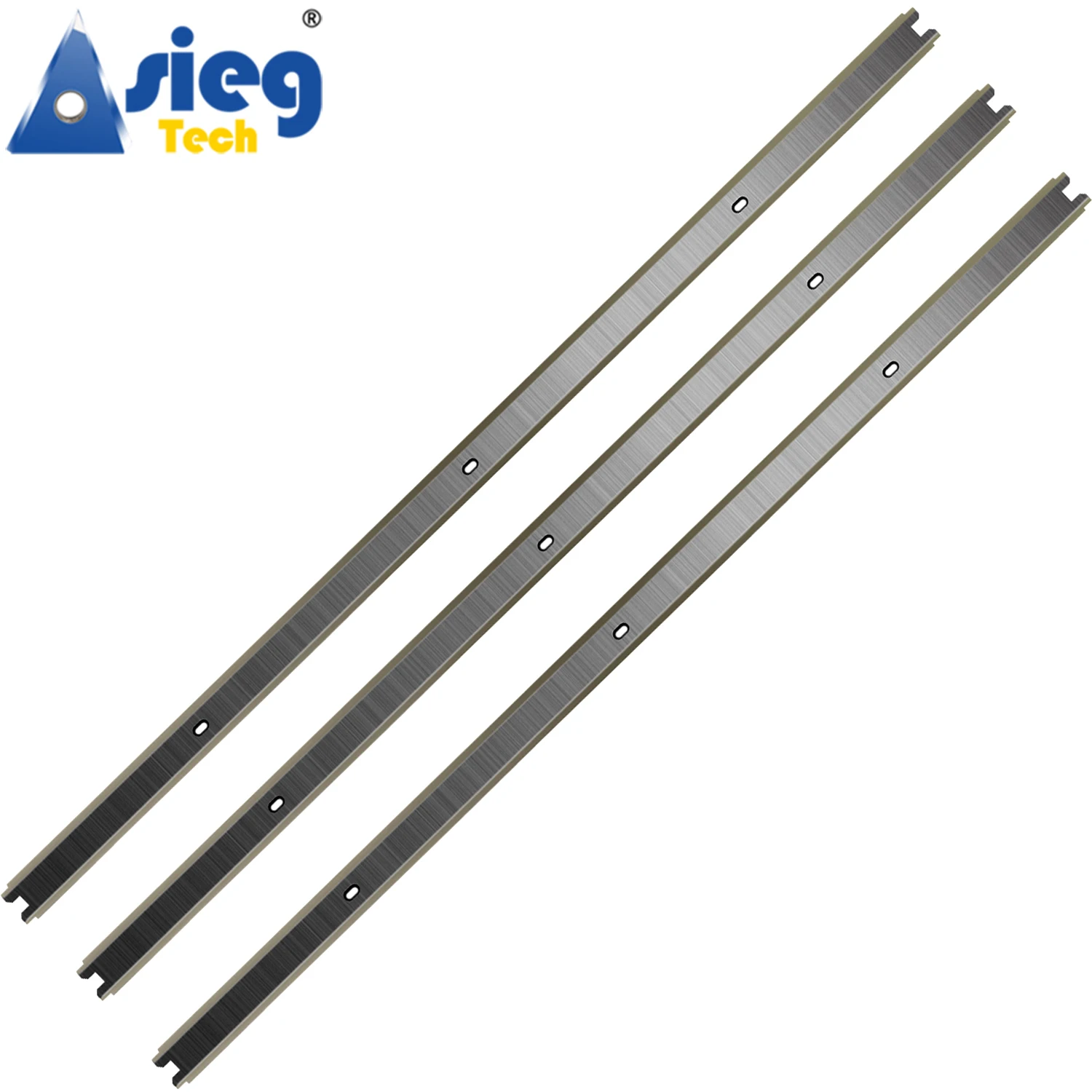 340&times;12&times;1.5mm Planer Blades Jointer Knives HSS Double-Edge for Woodworking Machine Ridgid R4330 R4331-Set of 3 Pieces