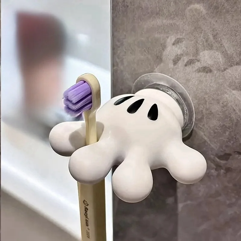 2Pcs Palm Hooks-Versatile Suction Cup Holder for Toothbrushes Cables & Towels Perfect Craft Gift Set for Birthdays New Year