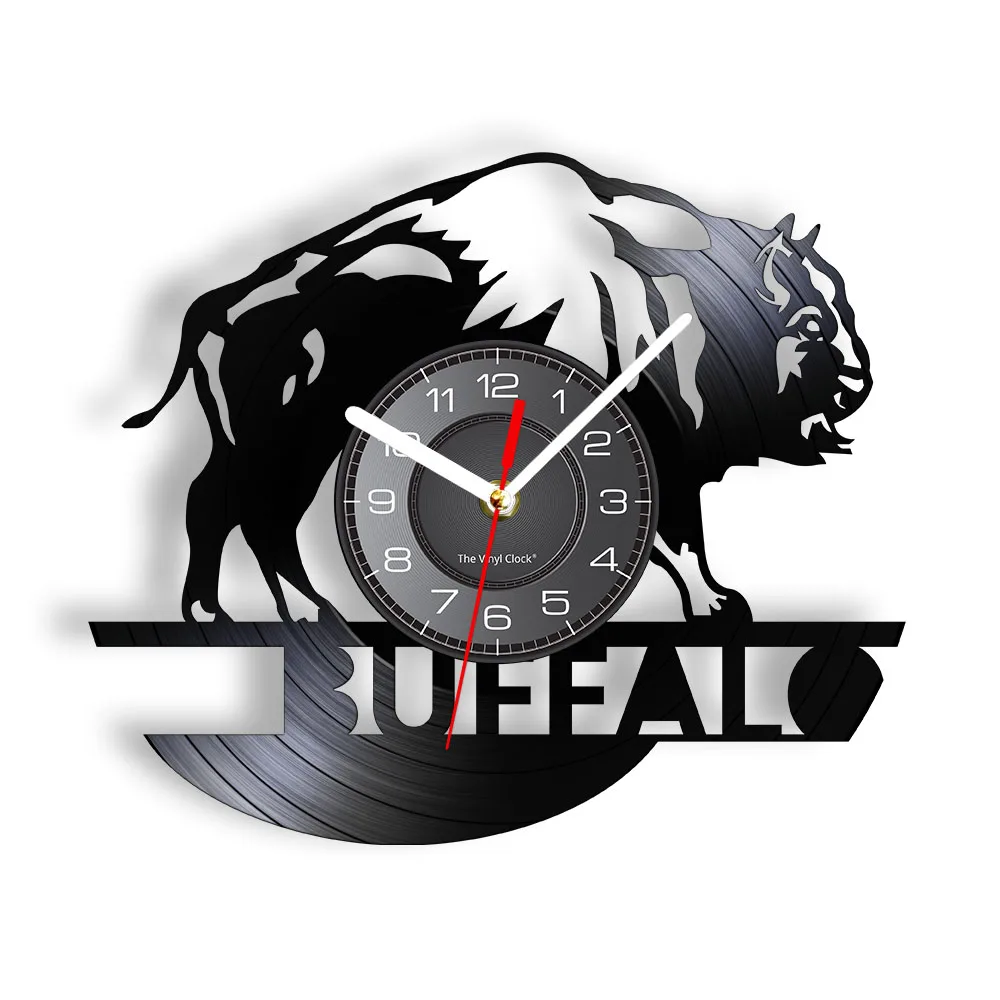 Inner Spiritual Animal Buffalo Wall Clock Wild Safari Life Buffalo