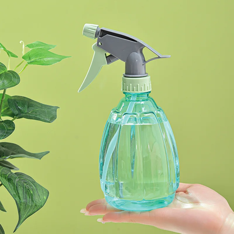 1/2Pcs Hand Press Spray Bottle Watering Can Gardening Plant Flower Irrigation Sprinkler Home Use Plant Watering Sprayer Bottle