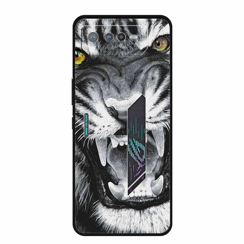 Fashion Soft TPU Silicone Back Case for Asus ROG Phone - Trendy Protective Phone Cover Bumper