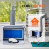 VEVOR Airbrush Spray Booth Portable Hobby Airbrush Paint Spray Booth Kit with 4 LED Light Powerful Dual Exhaust Fans 3