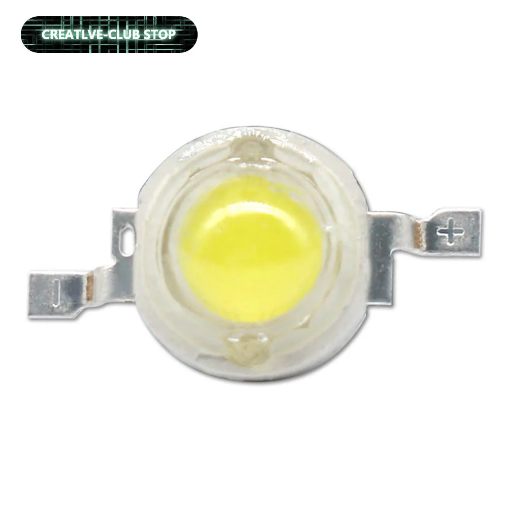 10 Pz 50 Pz 100 Pz 6W Ad Alta Potenza 130Lm Led Emettitori Diodi Luminosi 6.2-6.4V Led Lampadina Chip Smd Spot Light Downlight Lampada A Diodi Fai Da 