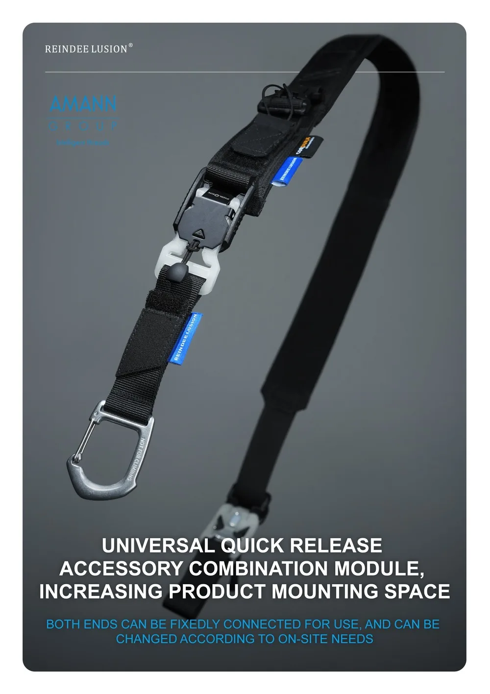 Reindee Lusion multi functional combination fidlock quick release accessory techwear