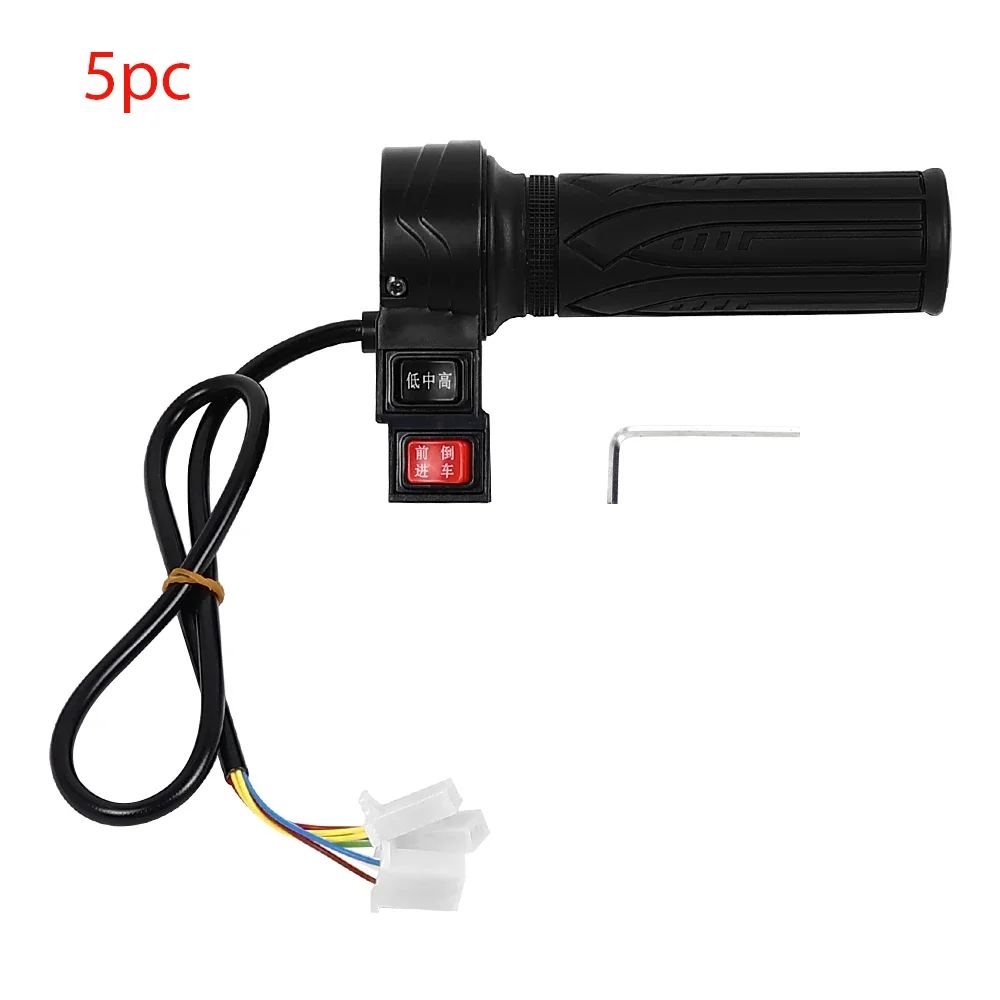 Enhanced Electric Scooter and Ebike Twist Throttle Controller with Forward/Reverse Button for Speed Control