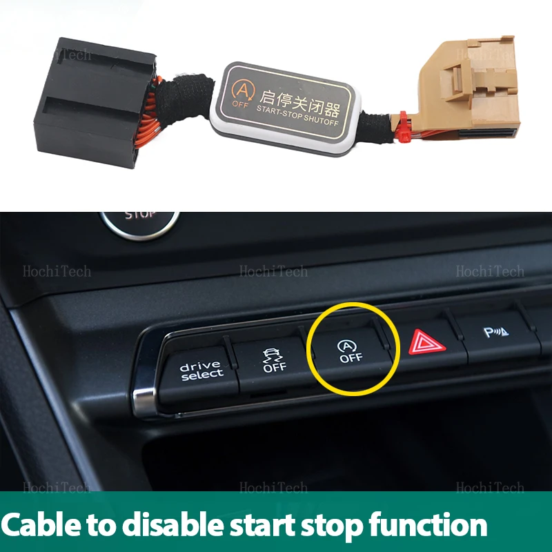 Automatischer Stopp-Start-Motorsystem, Ausschaltsteuerung, Start-Stopp-Kabelschaltkabel für Audi Q3 F3 Q3 2018–2024
