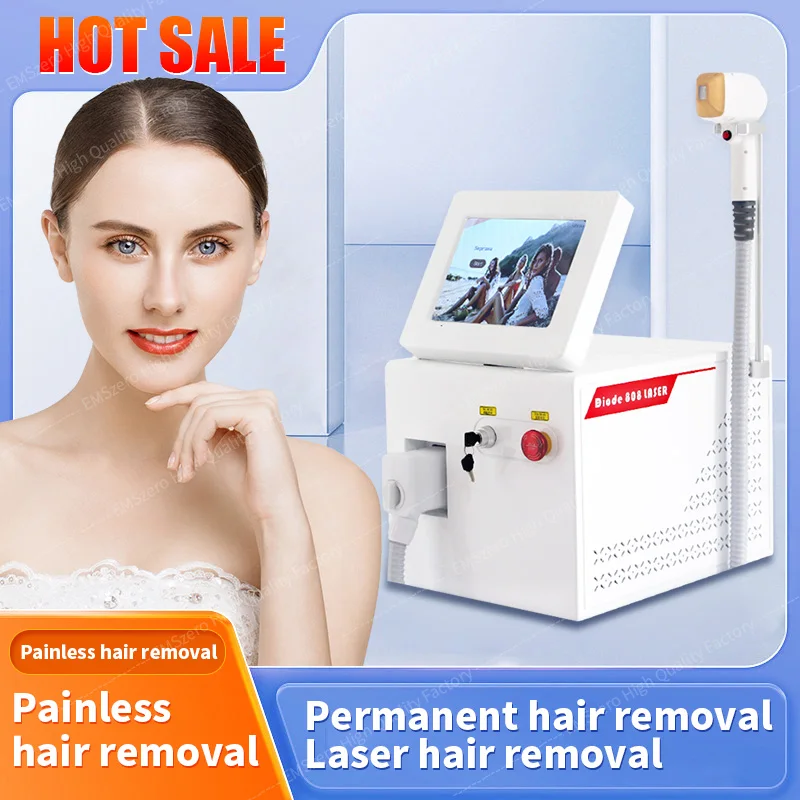 2023 professional 808nm laser diode professional hair removal machine