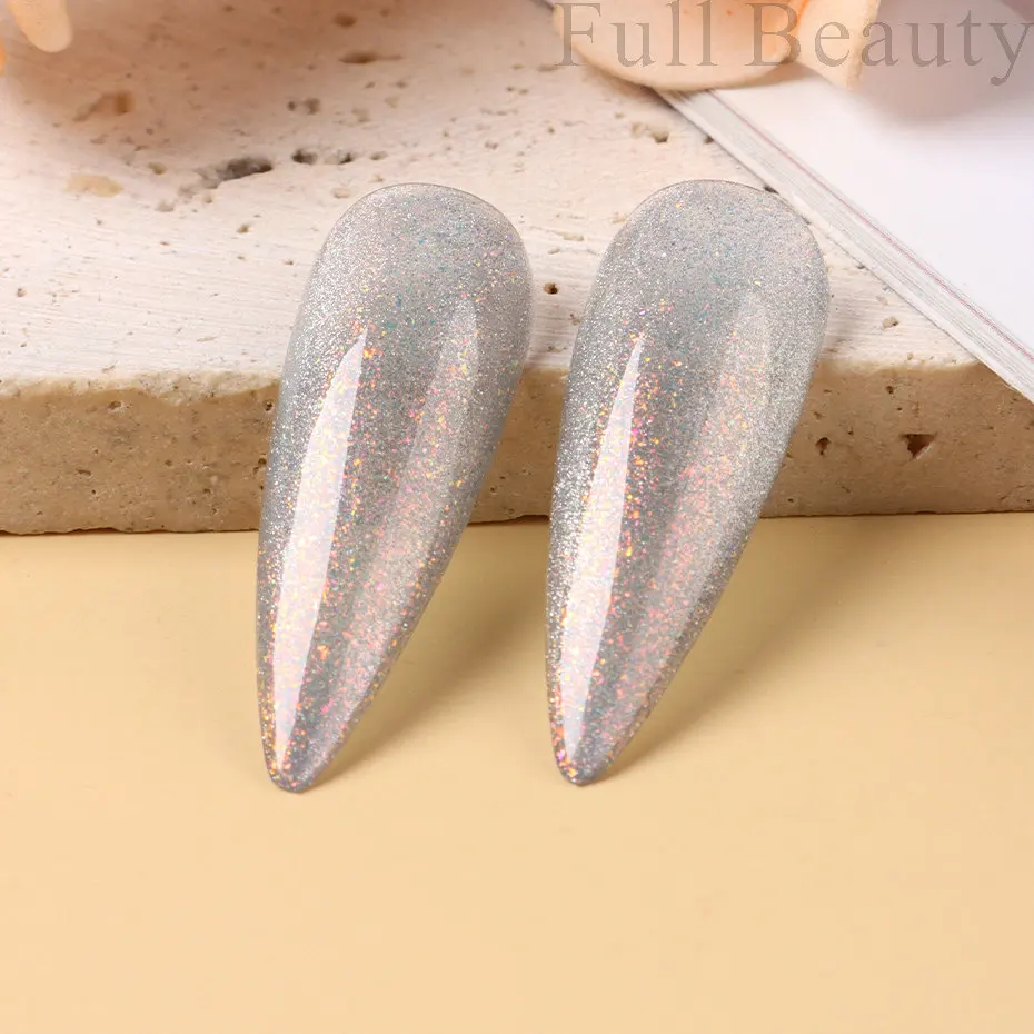 1 PCS Silver Cat's Eye Magnetic Nail Polish Glue (PPG-134)