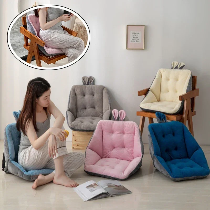 

1PC Sofa Ear Shape Pillow Cartoon Soft Back Cushion Seat Cushions Two-in-one Furniture Protector for Adult Child Home Decor