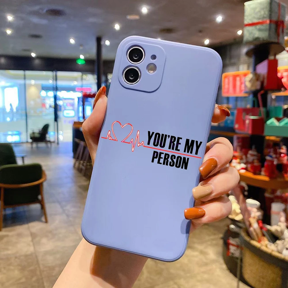 Grey's Anatomy Silicone Phone Case - Nurse & Doctor Design