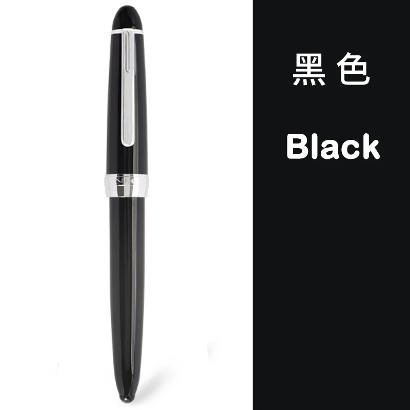 Luxury JINHAO 992 Fountain Pen 12 Colors Silver Clip Stationery Office School Business Supplies Writing Pens Gift PK 9016 9019 4