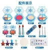 Disney girls Frozen 2 real Beauty Toys Makeup Box Set Girl Princess Elsa Anna Pretend Play Children Kids Birthday Gift 5