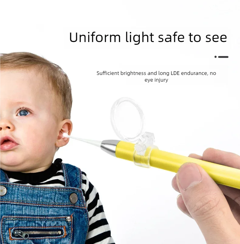 Ear Cleaning Kit with LED Light Ear Wax Removal Kit for Kids and Adults Earwax S