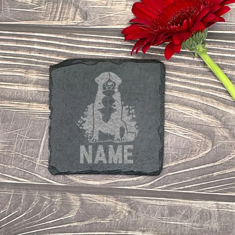 Personalized Pet Memorial Stone Pet Loss Gifts Dogs Name and Date of Death Dog Grave Marker Plaque