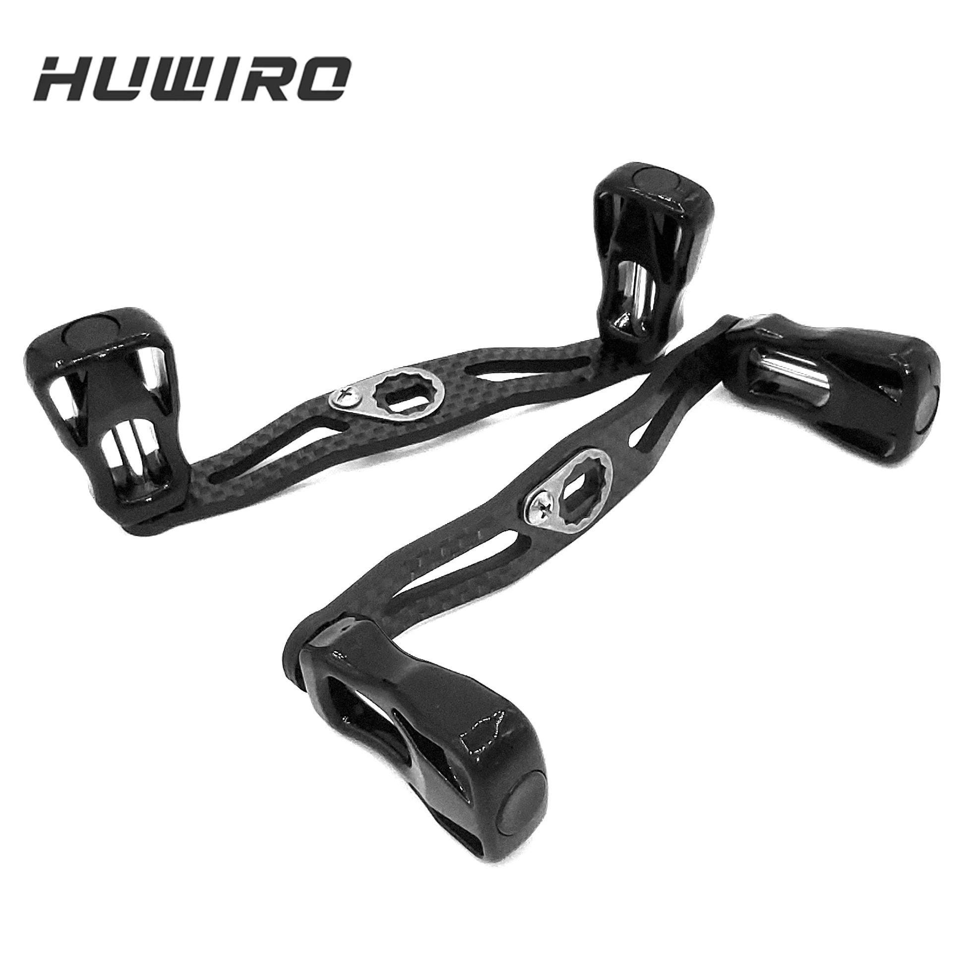 16gCarbonFiberCastingFishingReelHandleWithReplaceableHollowKnobDualgripHandlesFor