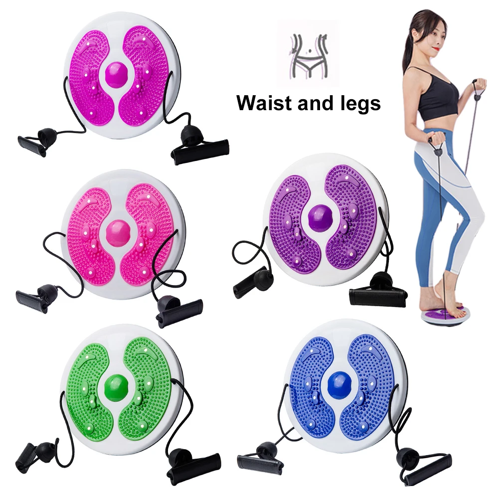 Fitness Twister Magnet Turntable Twist Board Abs Waist Twisting Disc for Slimming and Strengthening Waist