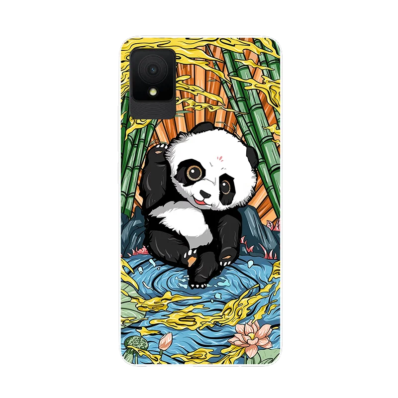 Football Soft Silicone Back Case for TCL K11 - Protective Phone Cover