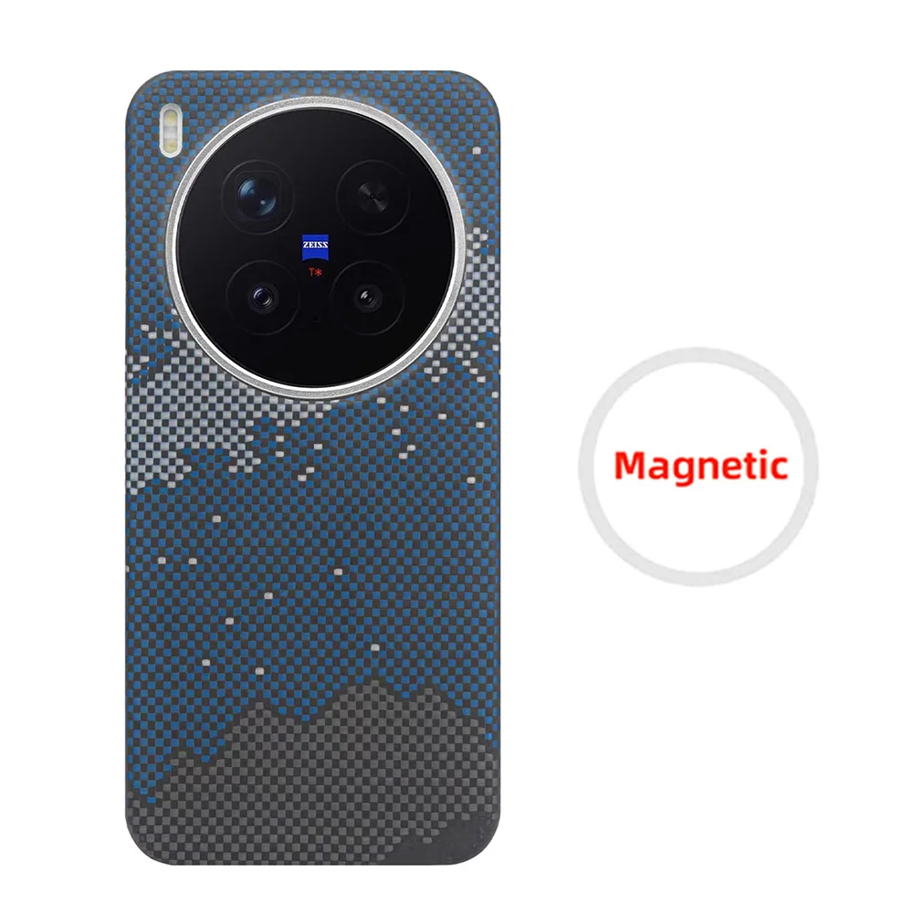 Premium Carbon Fiber Magnetic Case - Aramid Phone Cover
