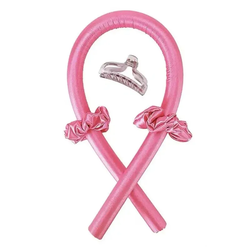 Heatless Curling Rod Headband for Soft & Shiny Hair – Spiral Style Hair Accessory