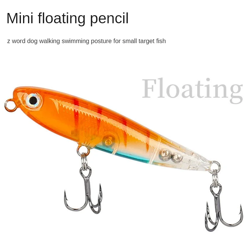 Mini Floating Lures Pencil 3.1g/60mm Swimbait Wobbler Crankbaits Artificial  Fake Hard Bait Carp Pike Fishing Tackle Accessories