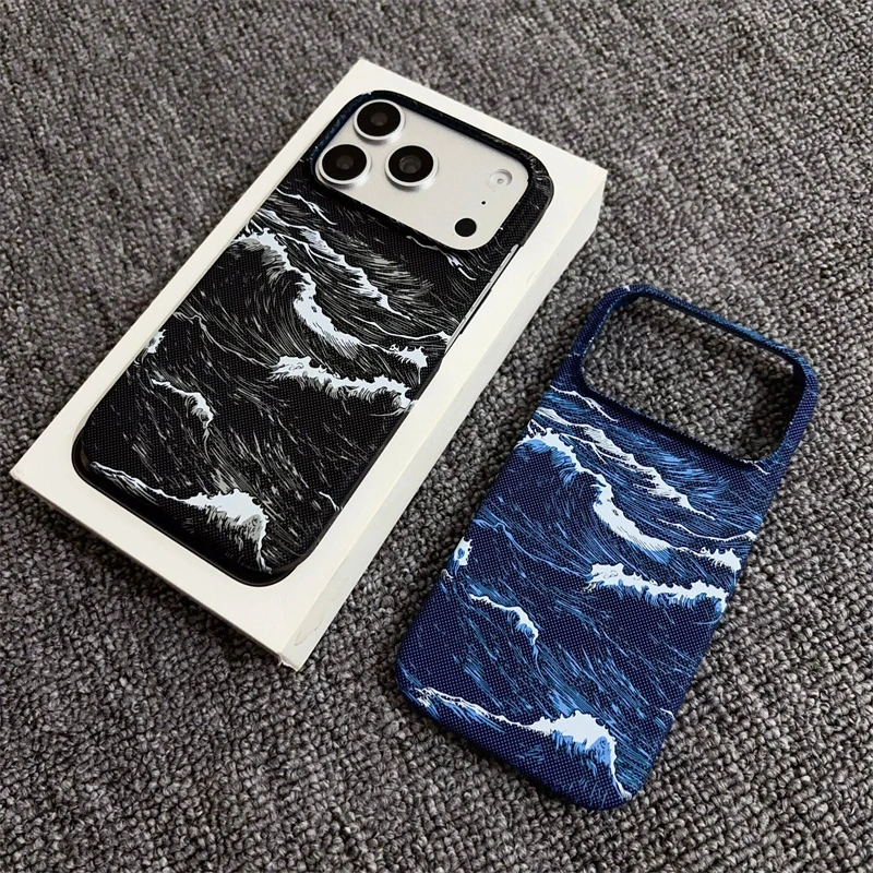 Ultra-Thin Kevlar Matte Magnetic Shockproof Phone Case