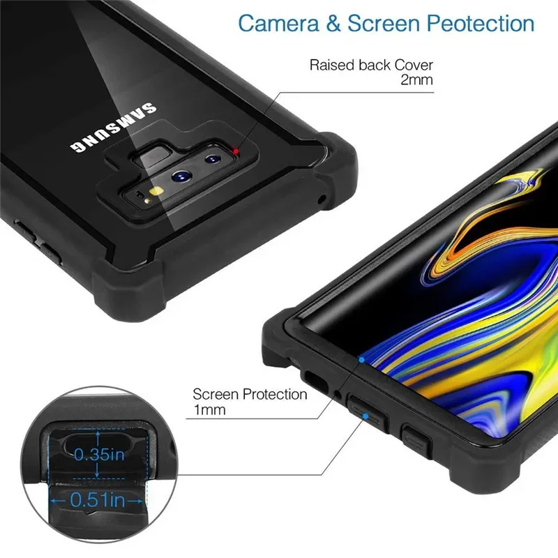 Heavy Duty Shockproof Armor Phone Case with Enhanced Protection