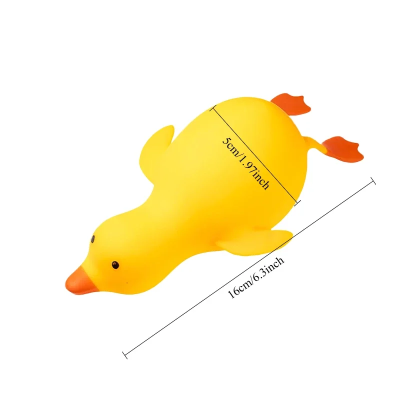 Giant Squishy Duck Fidget Toy - Cute Animal Stress Reliever and Perfect Gift