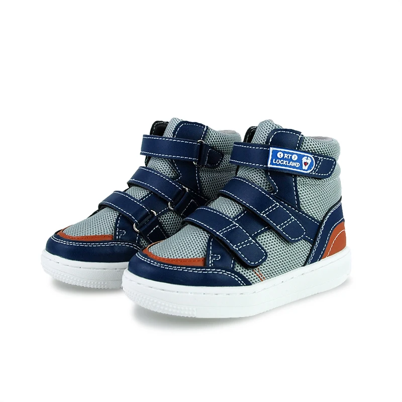 아동용 정형외과 스포츠 신발, 소년 스니커즈,  소녀, 봄, 블랙 화이트, 학교 캐주얼 앵클 부츠, 사이즈 38