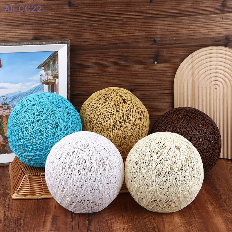 Rattan Ball Pendant Lampshade 4