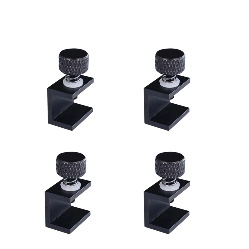 Aluminum Alloy Adjustable Glass Platfrom Clip Heatbed Clamp for 3D Printer Ender 3 Tempered Build Plate Retainer |
