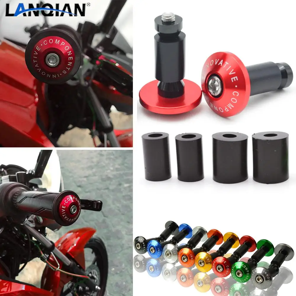 Universal 7/8 motorcycle handlebar ends grips Anti Vibration Silder