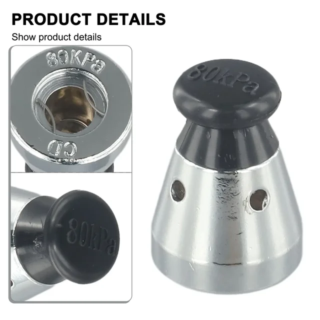 Accessories Cooker Cap Cookware Kit Pressure Cooker Replacement Safety Valve Stainless Steel Useful Convenient 5