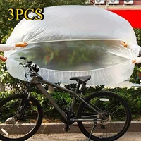 3 pièces de housse de vélo durable, housse de vélo de route de montagne anti-poussière, imperméable, résistante au soleil et à la pluie, manchon pare-soleil 6