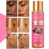 AILKE AHA Organic Skin Glowing Set, Whitening Lotion, Reduce Dark Spots, Acne, Cleaning, Moisturizing, for All Skin Types 4